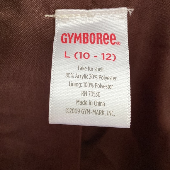 Gymboree adorable , leopard coat L - Picture 4 of 5